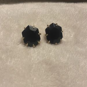 Kendra Scott Black Morgan Studs